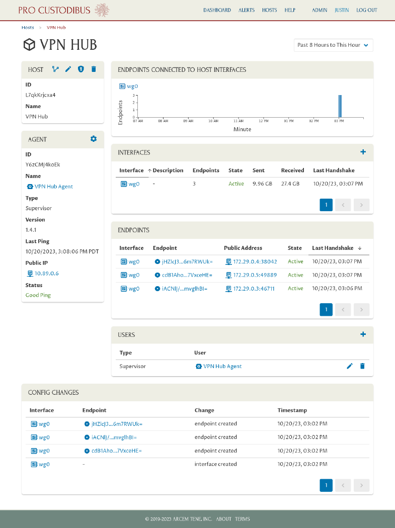 VPN Hub Page