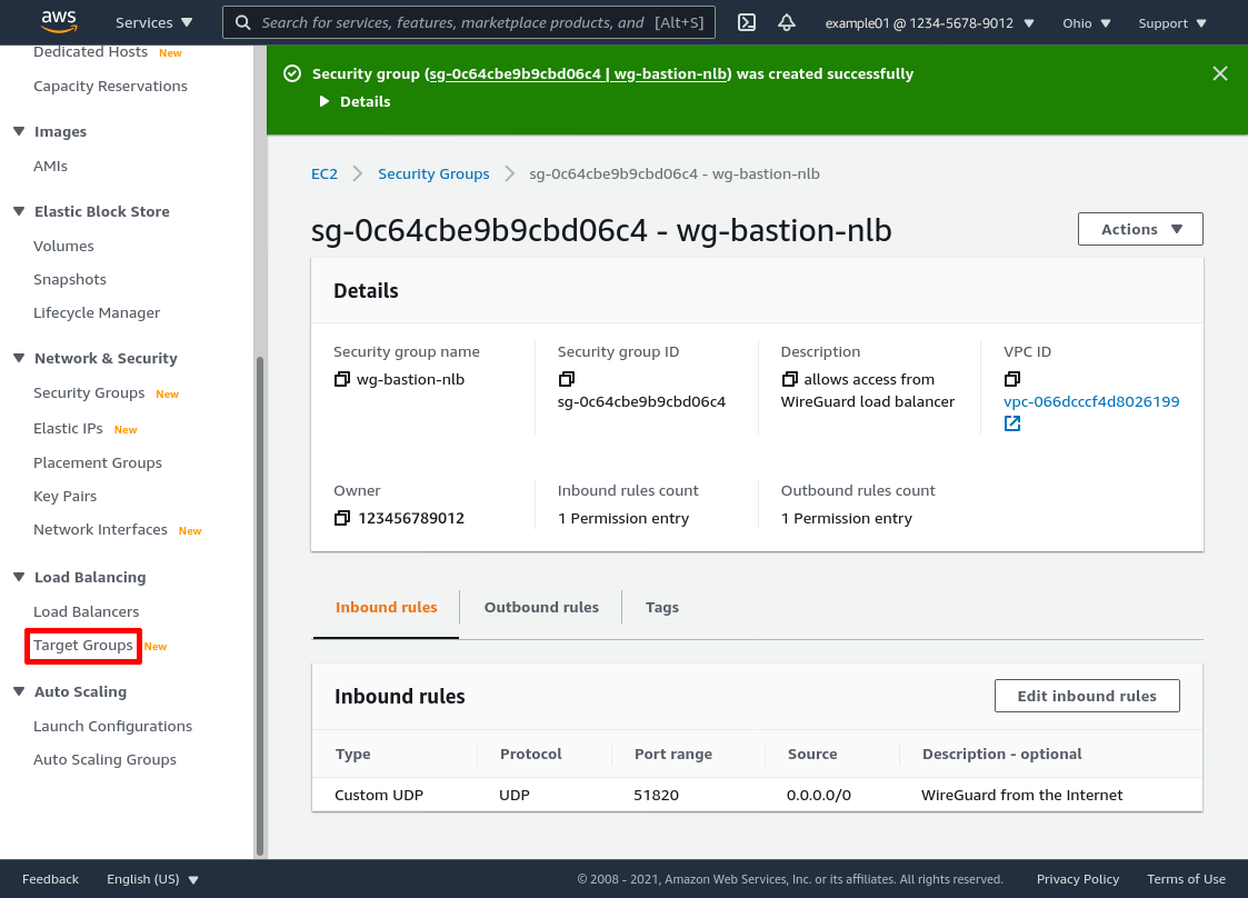 EC2 Service Dashboard