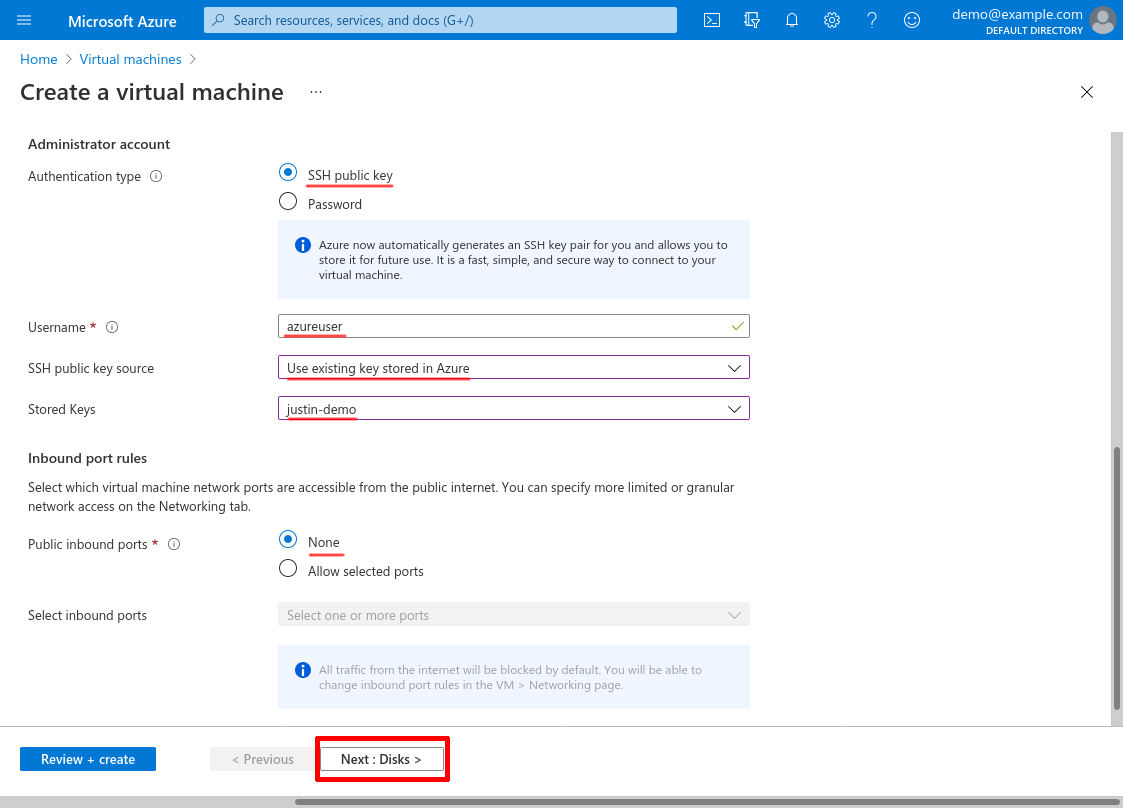 Create a virtual machine: Basics part 2