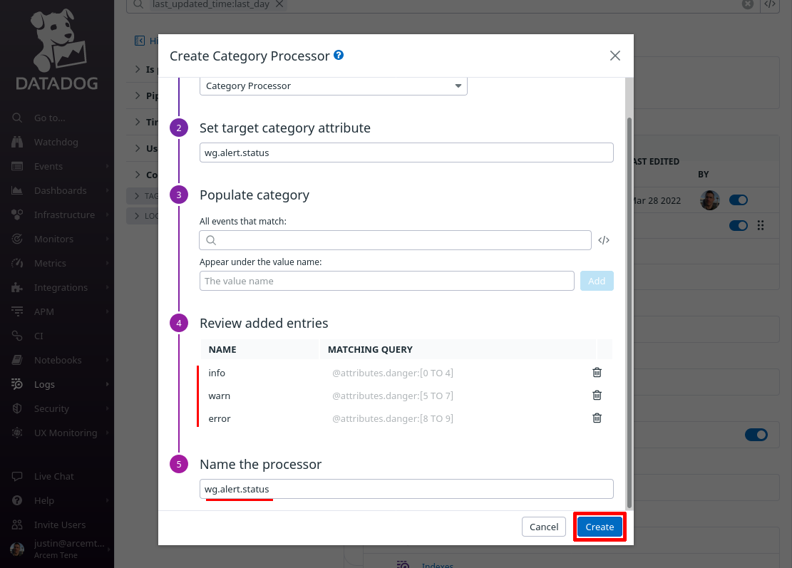 Create Category Processor pt 3