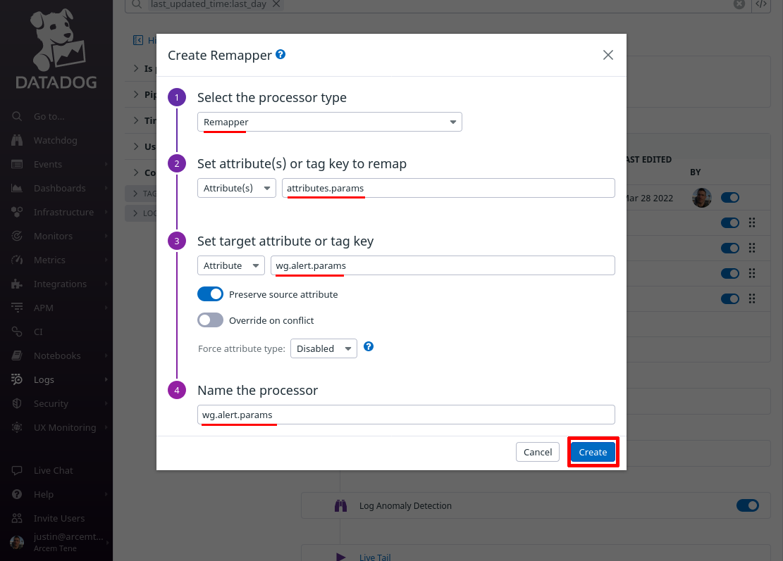 Create Remapper for Params