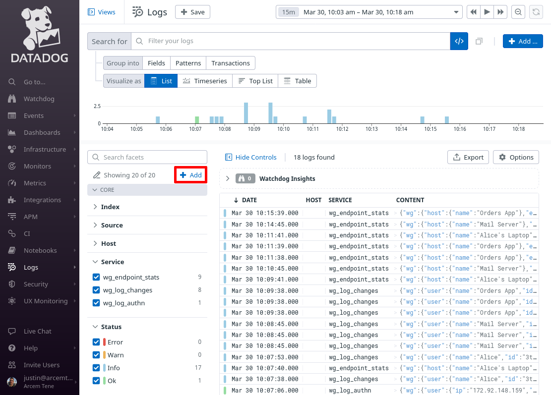 Log Explorer