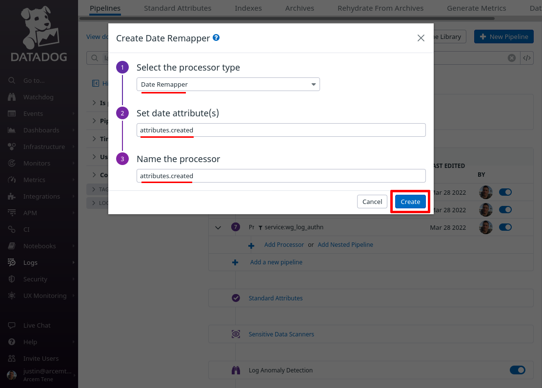 Create Date Remapper