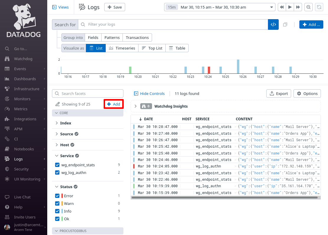 Log Explorer