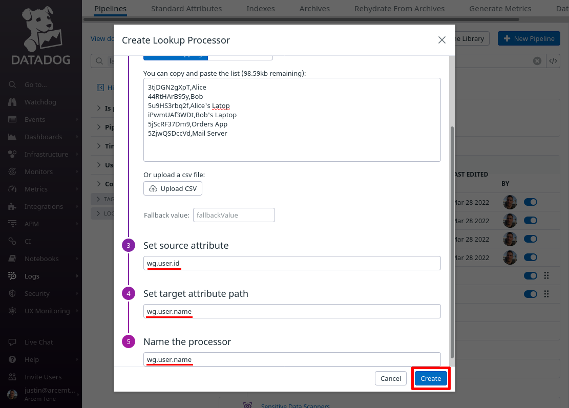 Create Lookup Processor pt 2