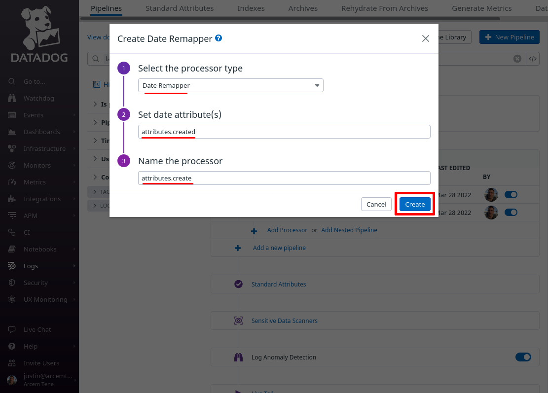 Create Date Remapper