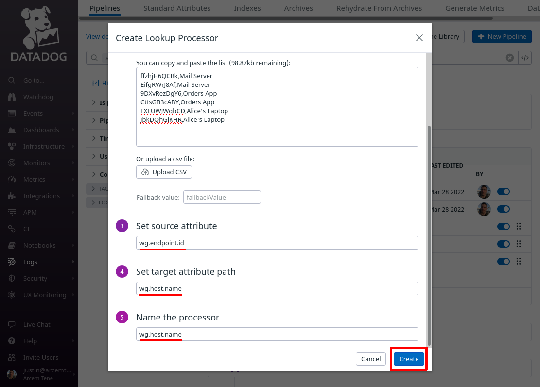 Create Lookup Processor for Host Name pt 2