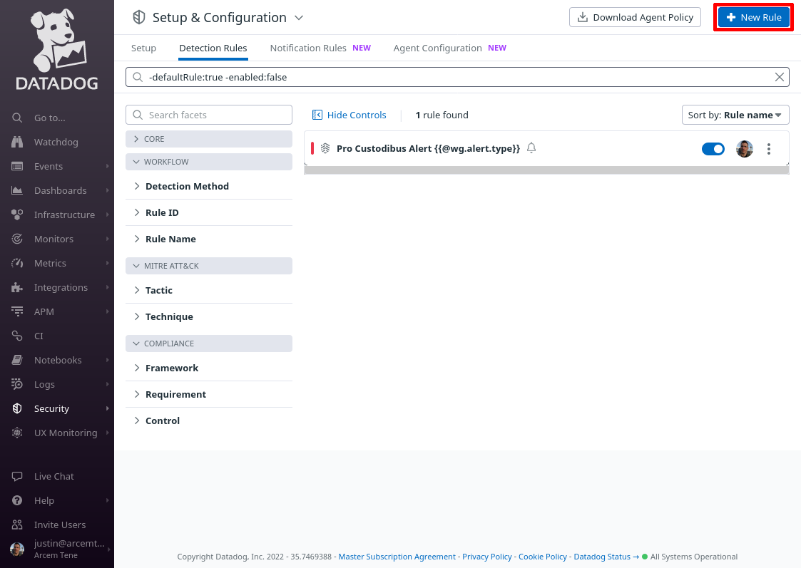 Security Setup & Configuration